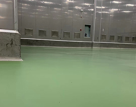 車間水性聚氨酯砂漿地坪-建智案例